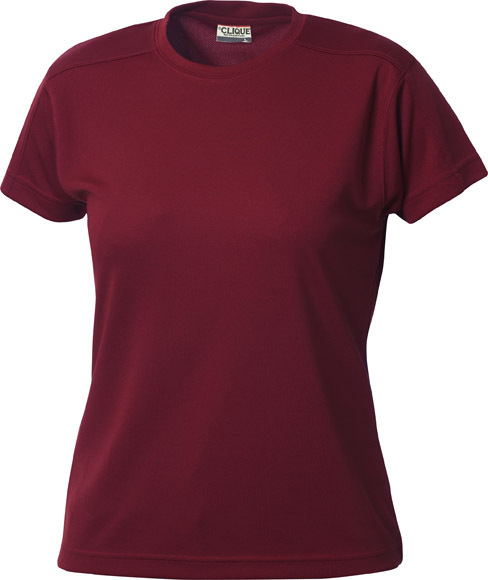 Naisten tekninen t-paita, punainen